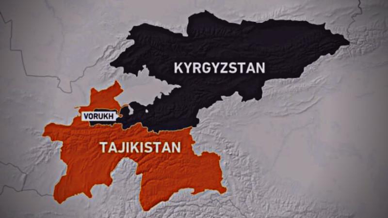 Граница Таджикистана и Кыргызстана