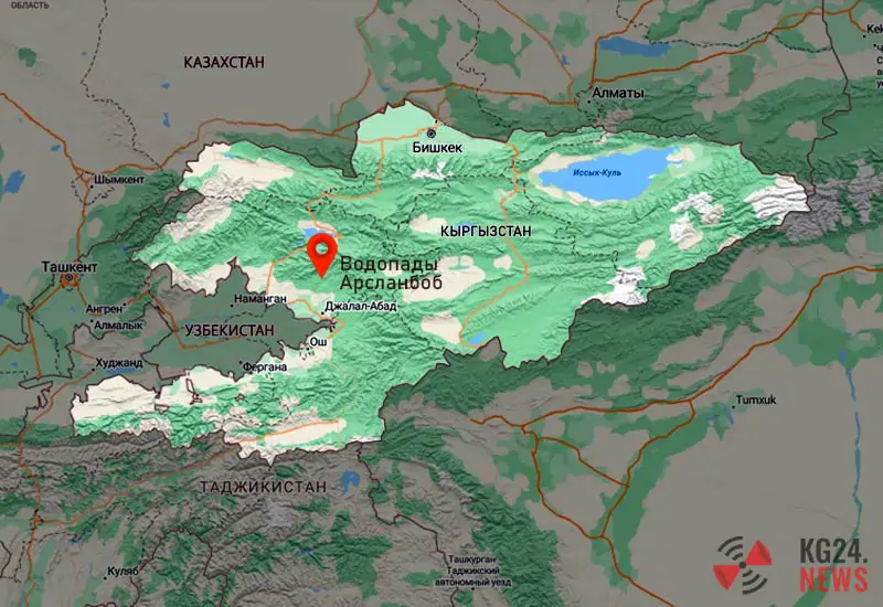 Водопады Арсланбоб