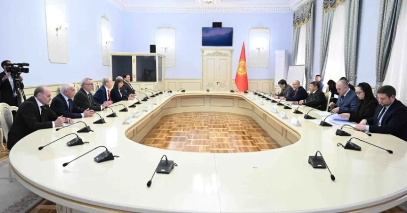 кыргызстан и немецкие представители