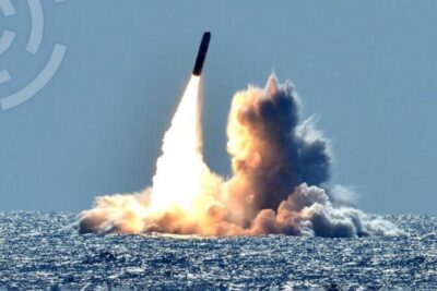 Запуск ядерной ракеты с моря
