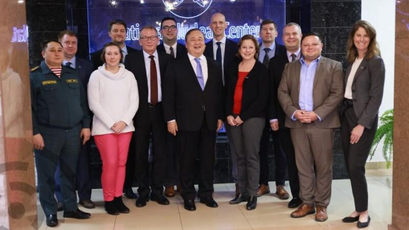 Директор DTRA Ребекка Херсман встретилась с представителями Казахстанского национального ядерного центра (НЯЦ) и посетила Семипалатинский испытательный полигон (СТП) 1-2 ноября 2023 года.