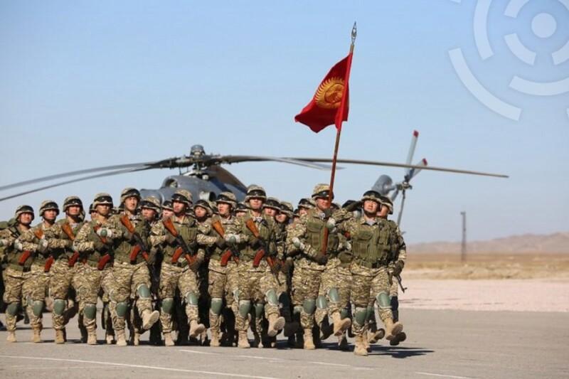 Военные из Кыргызстана