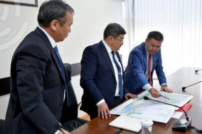 Акылбек Жапаров оценил прогресс строительства социальных объектов в Оше