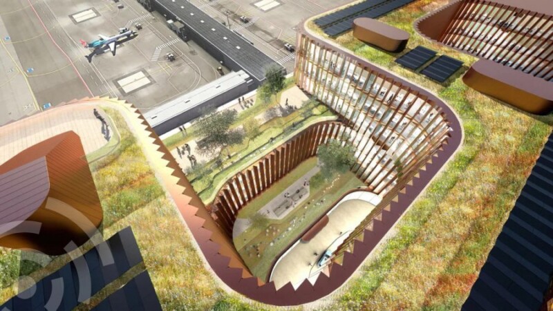 Бизнес-центр Skypark откроется на территории, прилегающей к аэропорту Люксембурга.