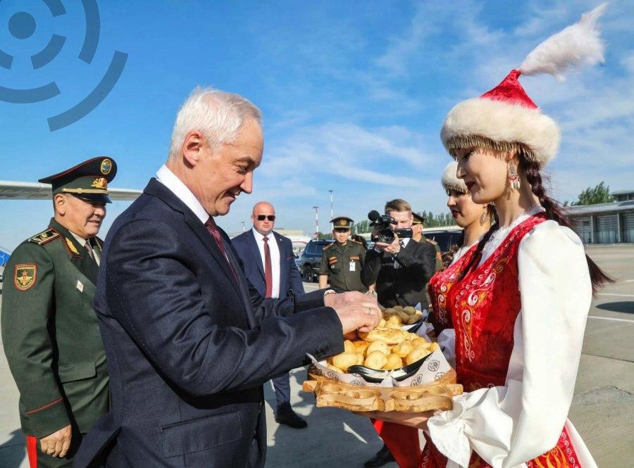 Министр обороны России Андрей Белоусов прибыл в Бишкек