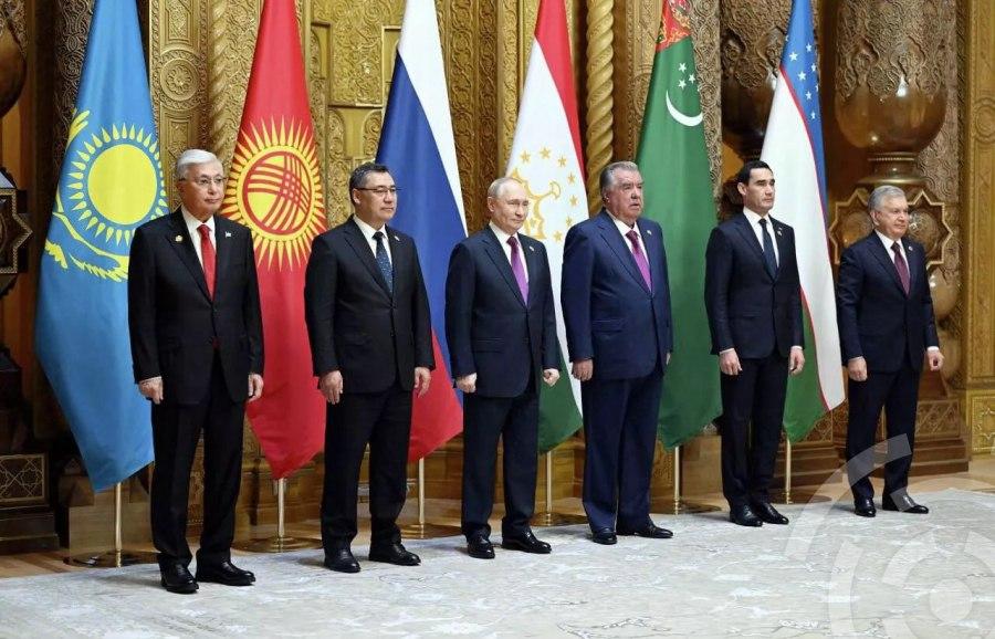 Лидеры стран ЦА и России