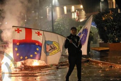 В Грузии задержаны лидеры оппозиции после протестов в Тбилиси