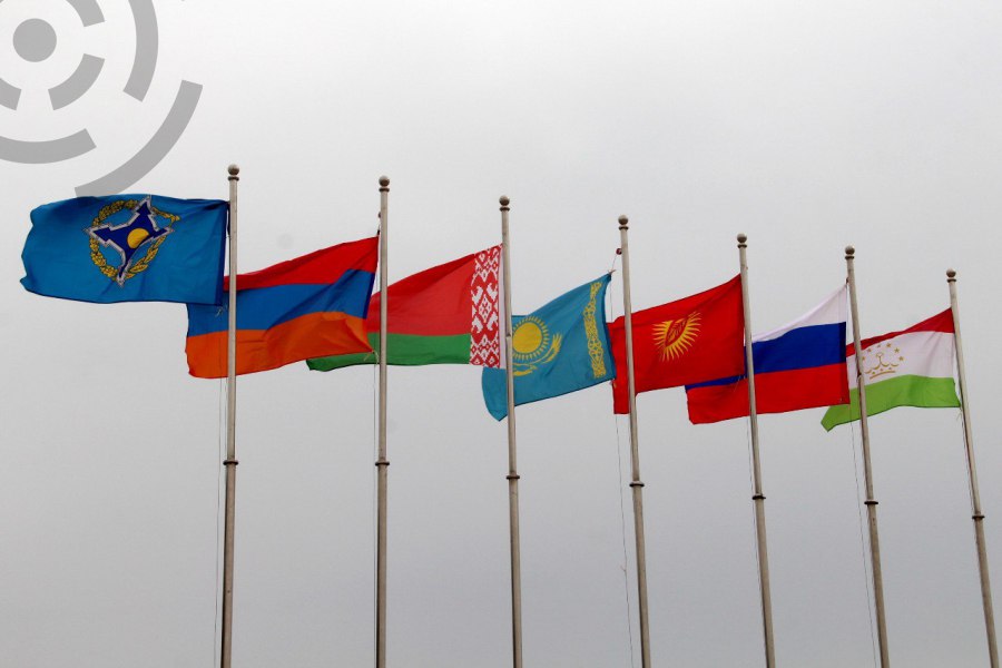 Флаги стран ОДКБ