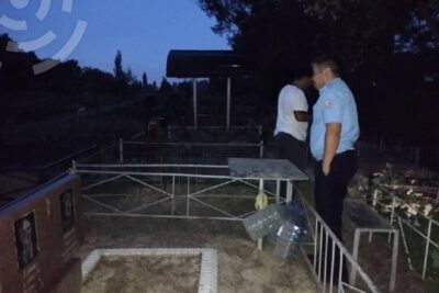Сотрудники полиции на выезде