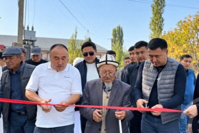 Открыли дорогу в Оше