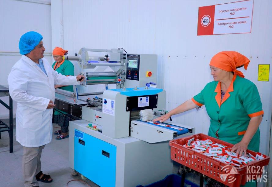 Предприятие по переработке сельскохозяйственной продукции в Таджикистане